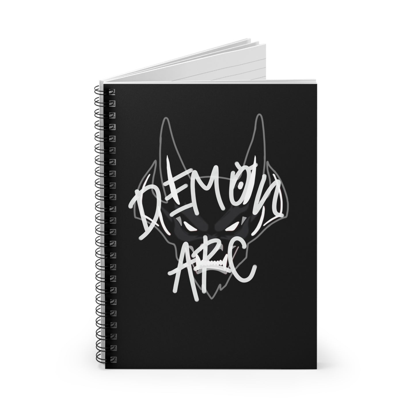 Demon Arc Poetic Myth Notebook